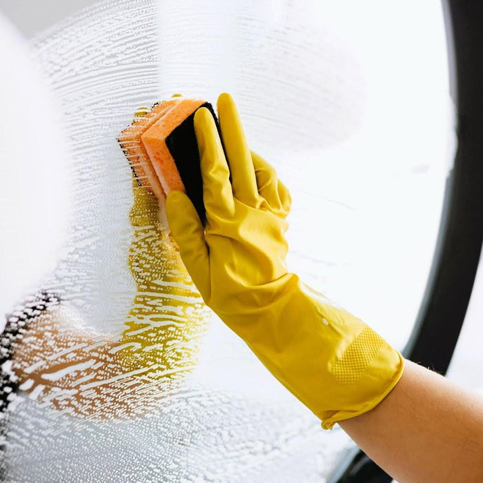 Cleaner using one of the most common multi-use household cleaning products.