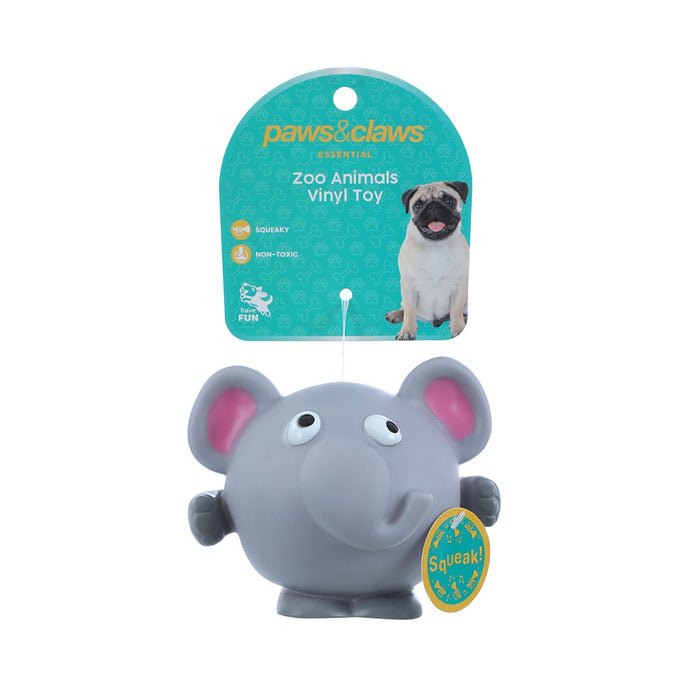 Pet Toy Vinyl Zoo Animals