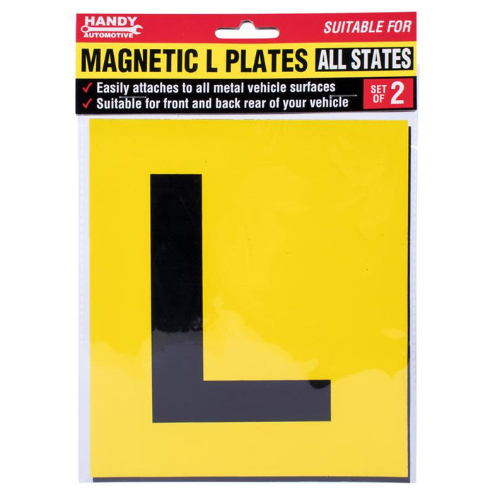 L Plate Magnetic 2pk