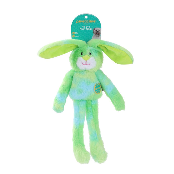 Pet Plush Tie Dye Rabbit