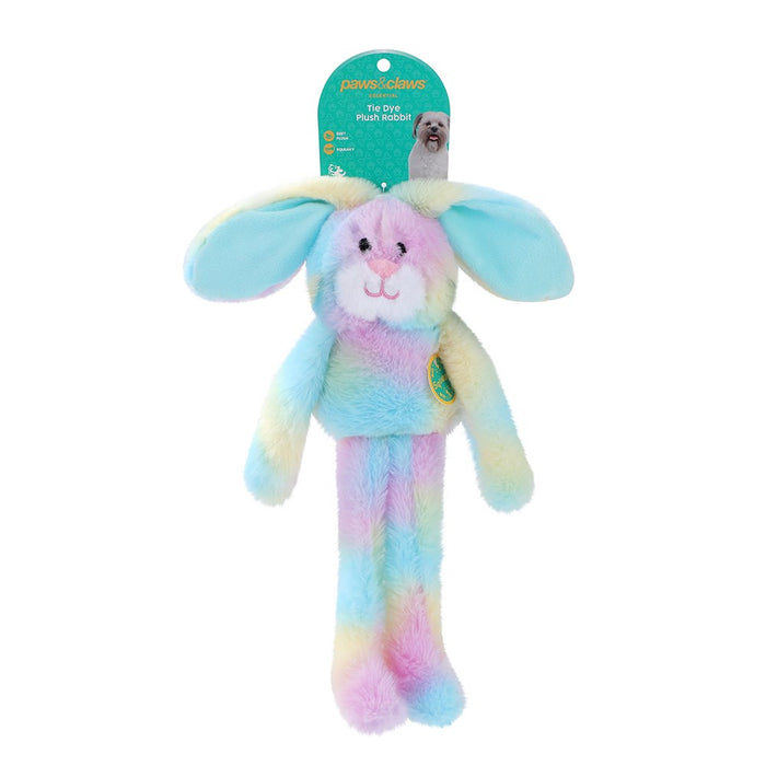 Pet Plush Tie Dye Rabbit