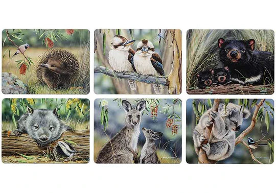 Fauna of Aus Placemat 6pk