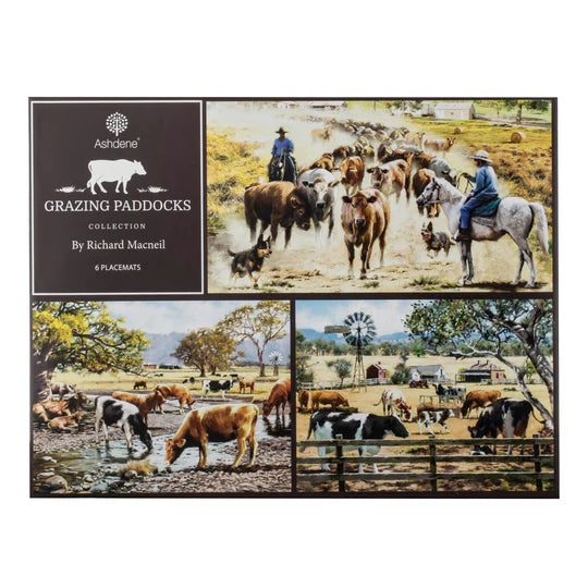 Placemat Grazing Paddocks 6pk