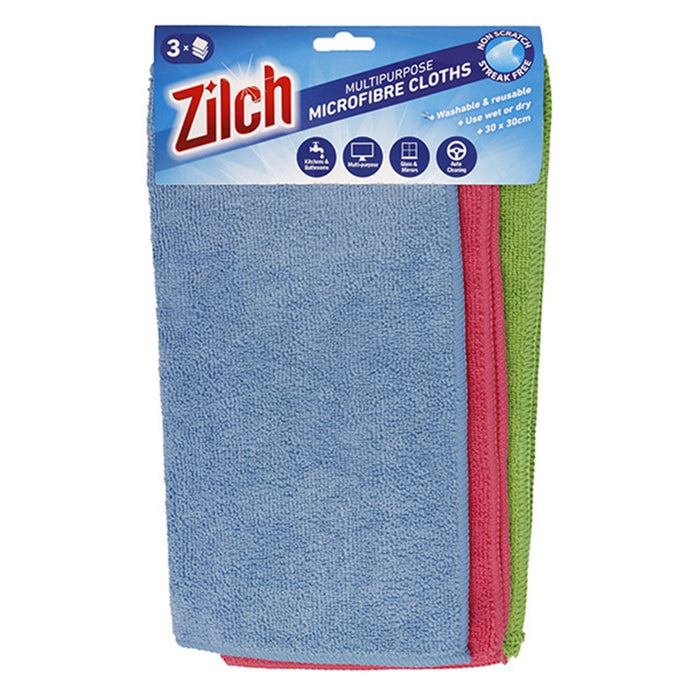 Microfibre Cloth 3pk