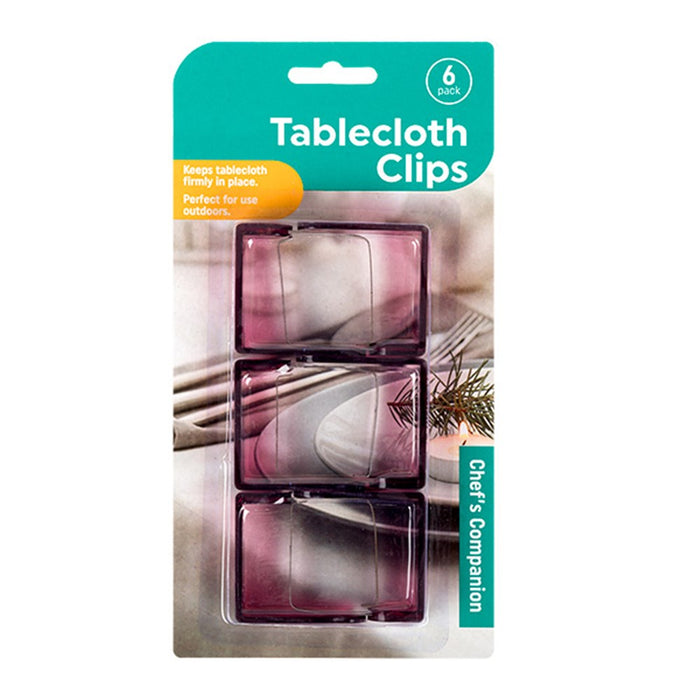 Tablecloth Clips 6pk