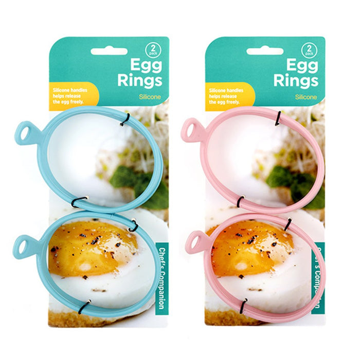 Egg Rings Silicone 2pk