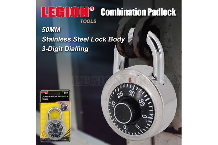 Combination Padlock 50mm