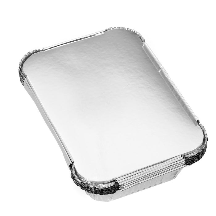 Foil Trays with Lid 18x13cm 6pk