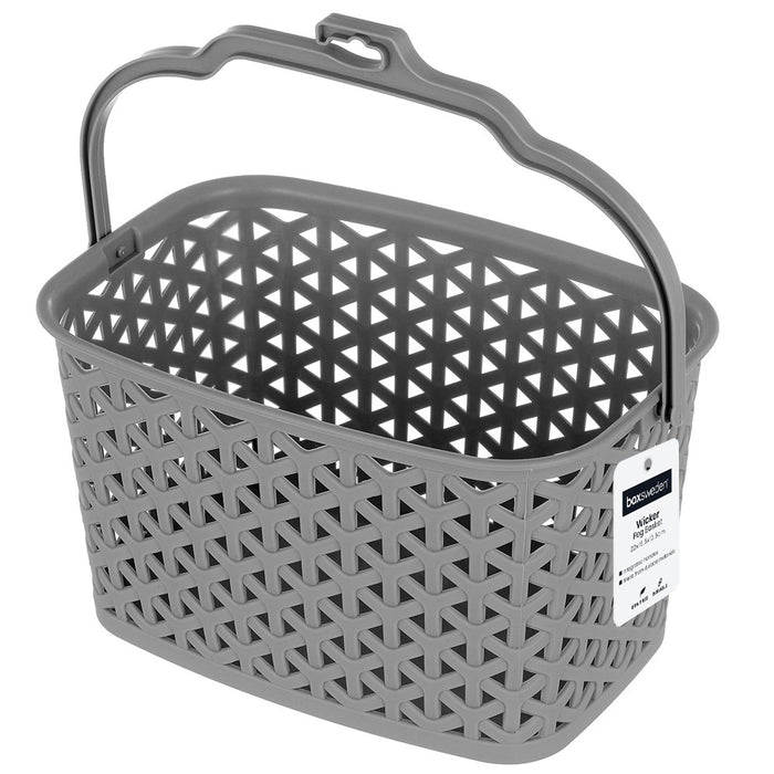 Peg Basket Wicker