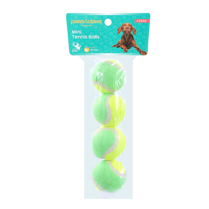 Mini Tennis Balls 4pk