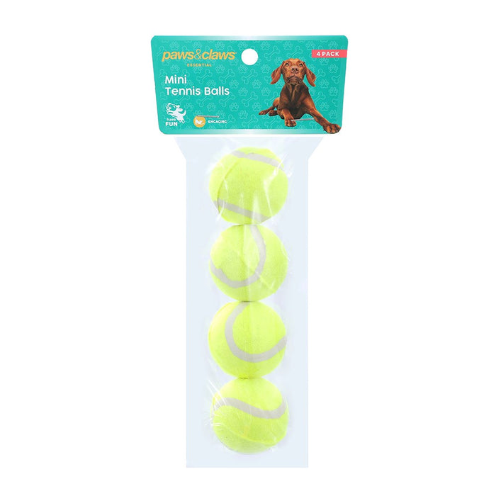 Mini Tennis Balls 4pk