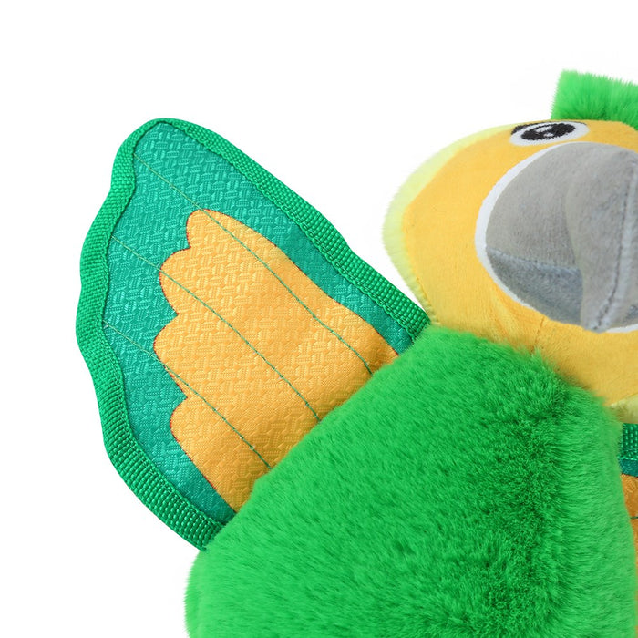 Pet Toy Parrot Green Rope Legs