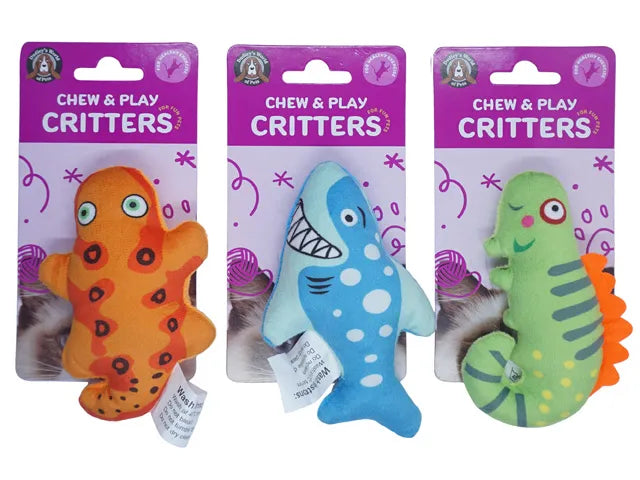 Cat Toy Chew Critters