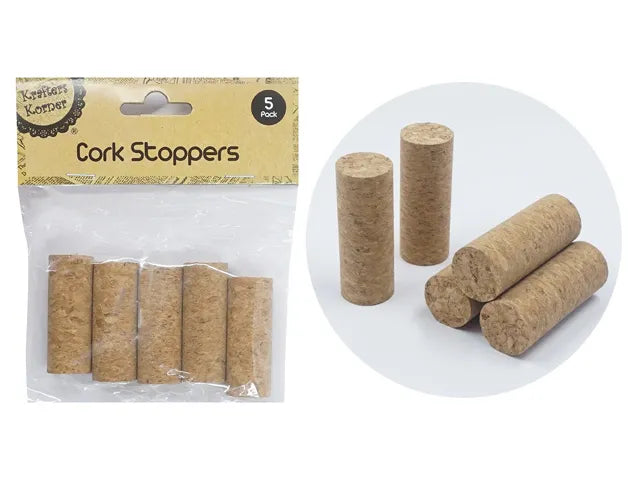 Cork Stoppers 5pk