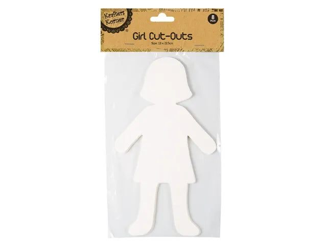 Cut Out Girl 8pk