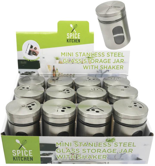 Spice Jar Stainless Steel