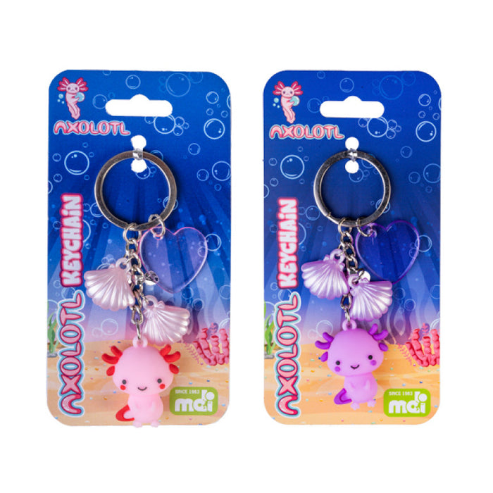 Keychain Axolotl