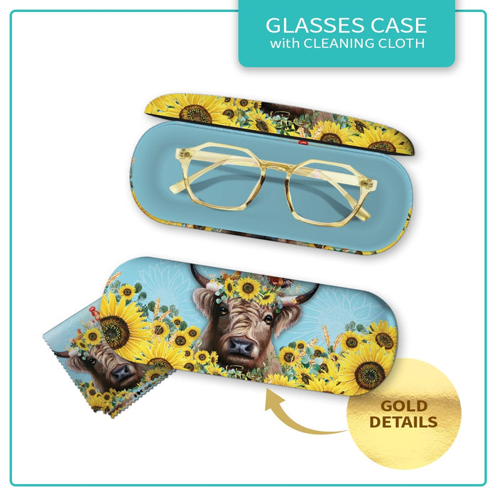 Lisa Pollock Glasses Case Sunny Highland