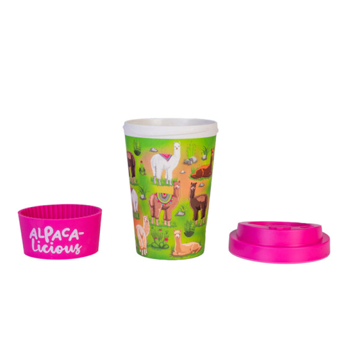 Eco Bamboo Cup-To-Go Alpaca