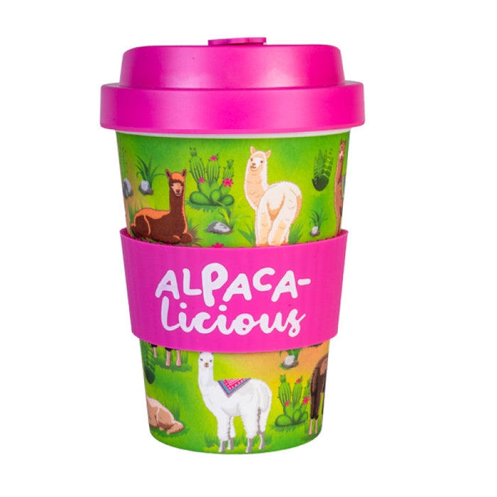 Eco Bamboo Cup-To-Go Alpaca