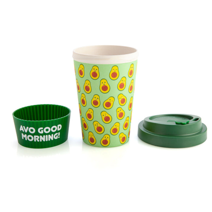 Eco Bamboo Cup-To-Go Avocado