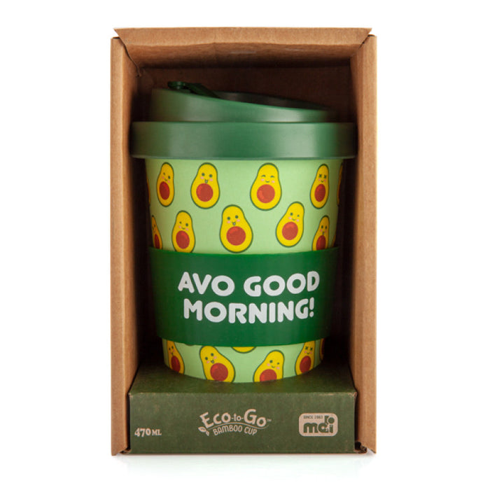 Eco Bamboo Cup-To-Go Avocado