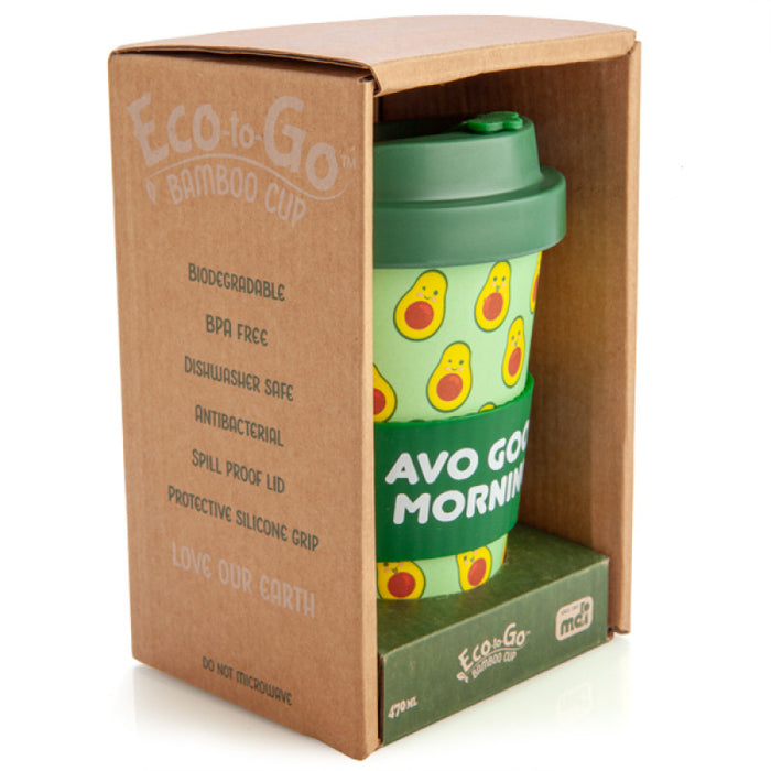 Eco Bamboo Cup-To-Go Avocado