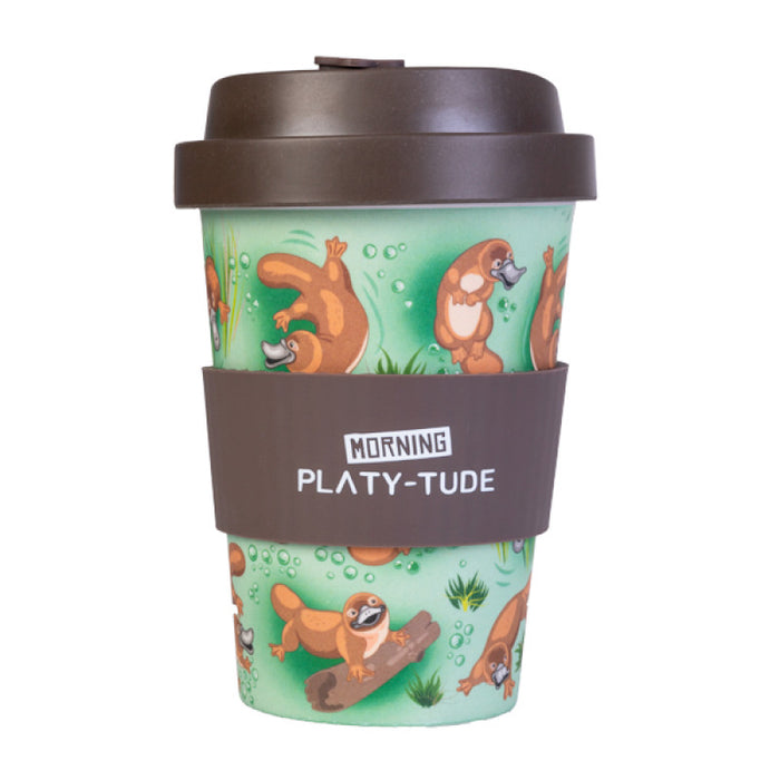 Eco Bamboo Cup-To-Go Platypus