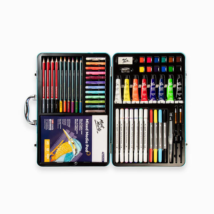 Mont Marte Mixed Media Set Tin 60pc