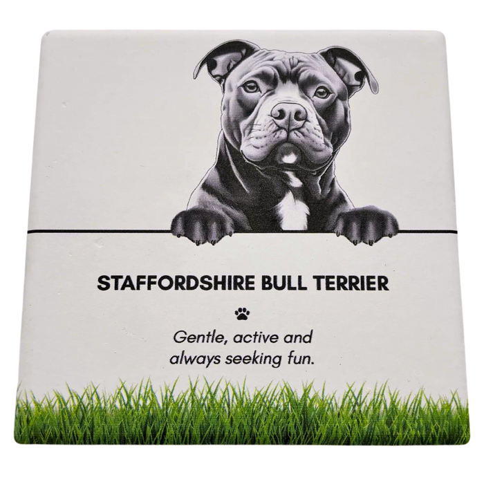 Pet Coaster Staffordshire Bull Terrier