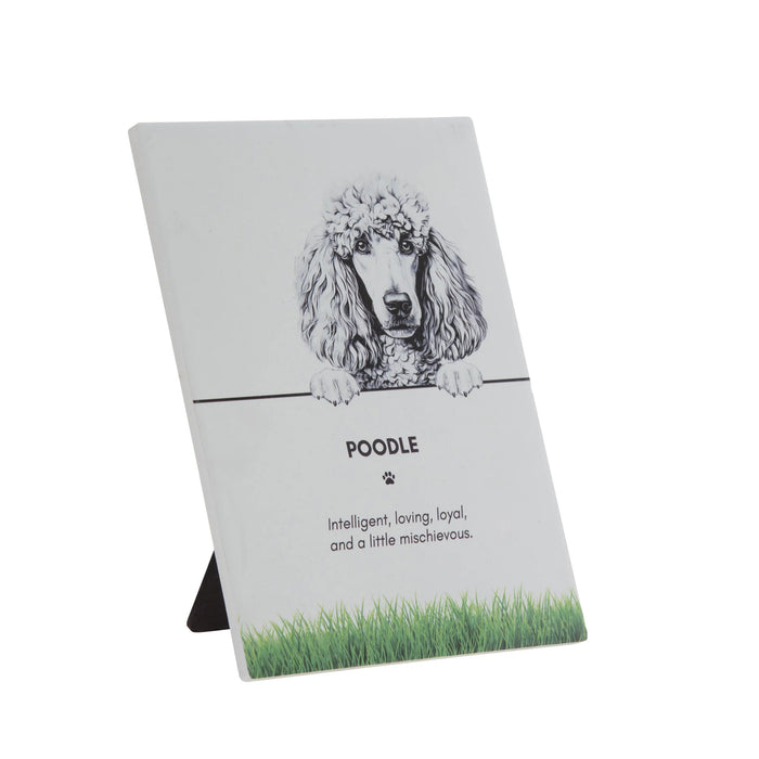 Pet Plaque Poodle