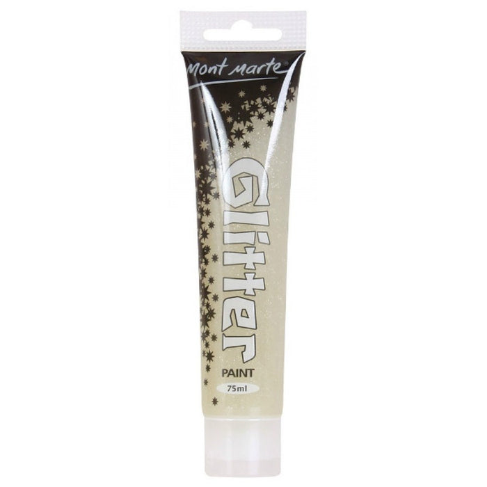 Mont Marte Glitter 75ml - Silver Hologram