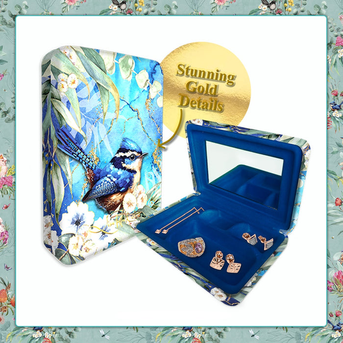 Lisa Pollock Jewellery Case Cheeky Wrens