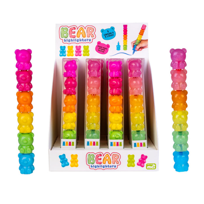 Bear Highlighters 6pc