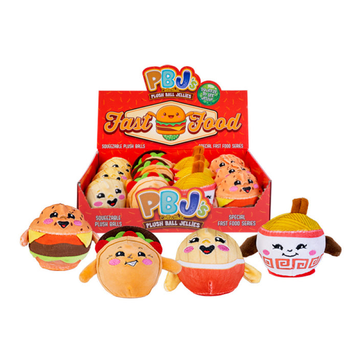 Plush Ball Jellies Fast Food