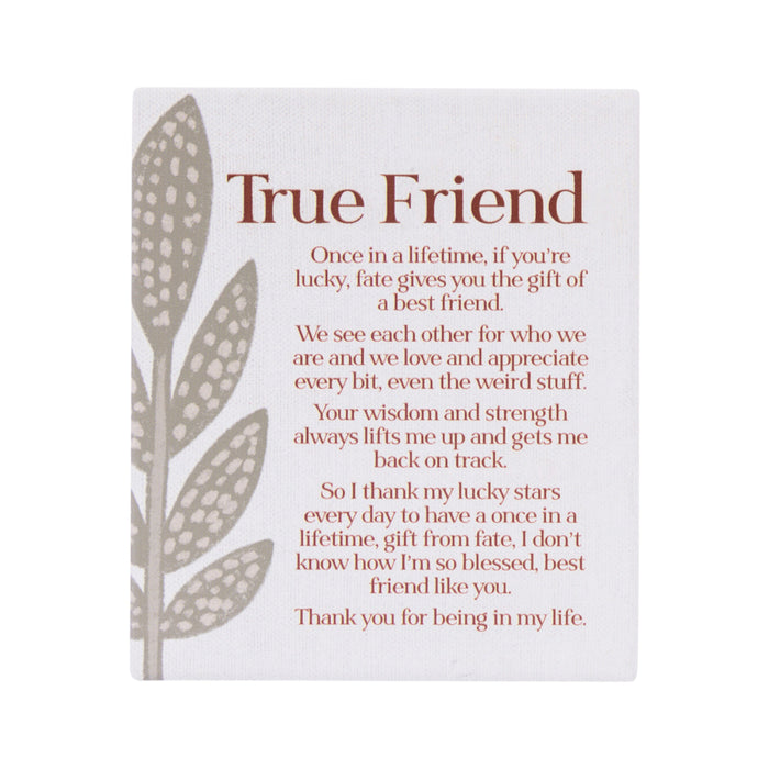 Amber Garden Verse True Friend