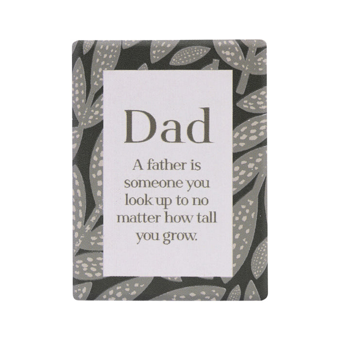 Amber Garden Ceramic Magnet Dad