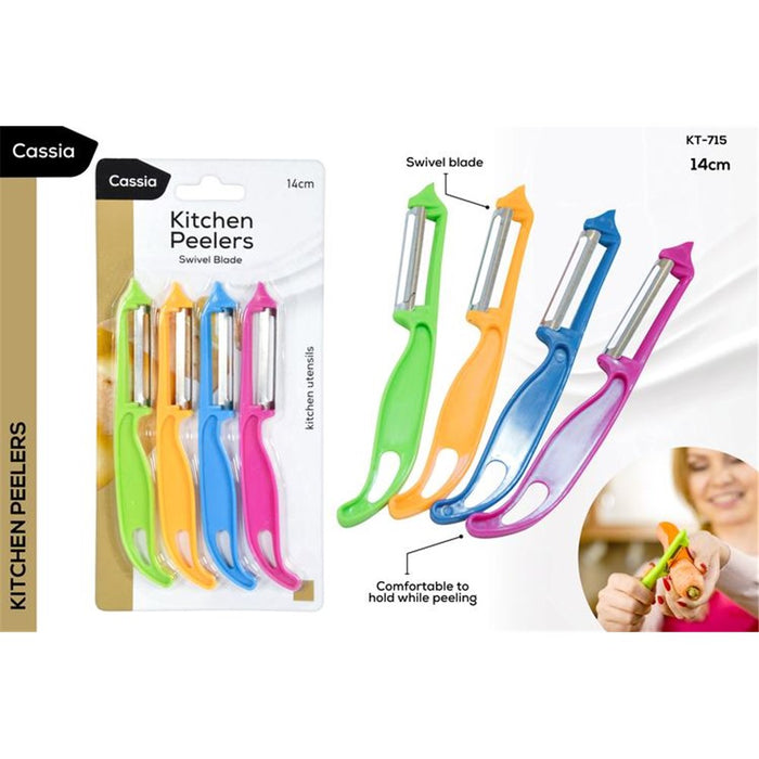 Vegetable Peeler 4pk