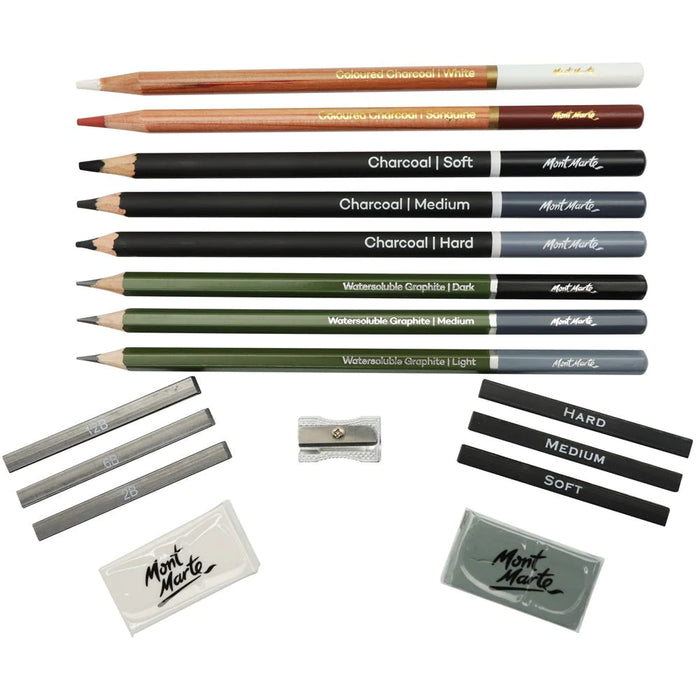 Mont Marte Sketch & Draw Collection 17pc