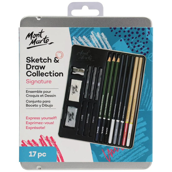 Mont Marte Sketch & Draw Collection 17pc