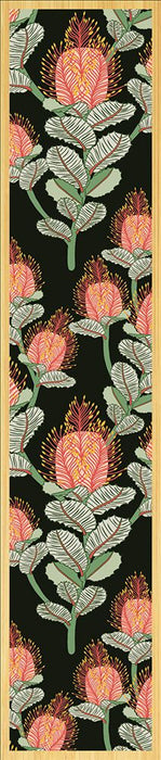 Wooden Bookmark - Coral Banksias