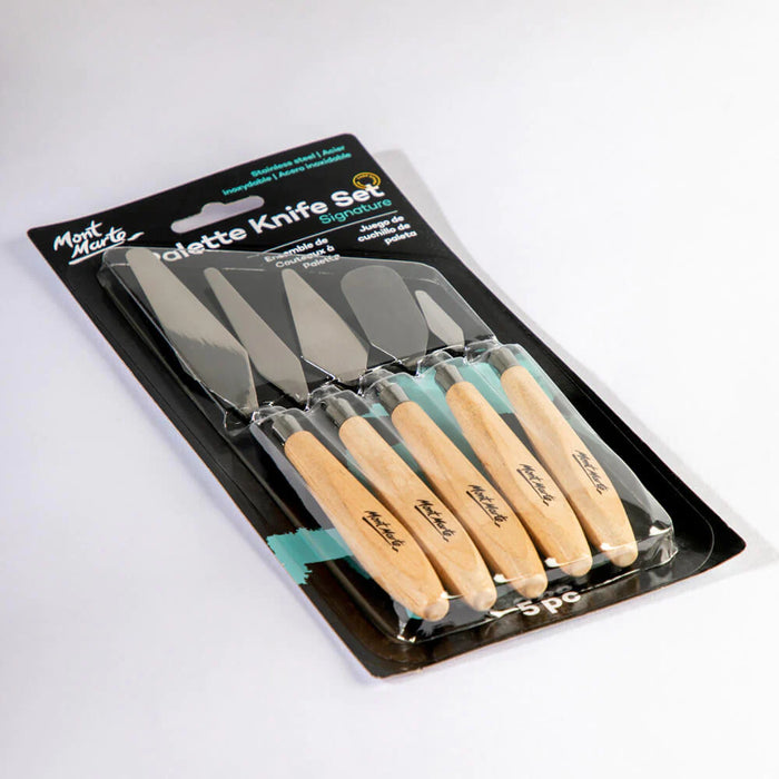 Mont Marte Palette Knife Set 5pc