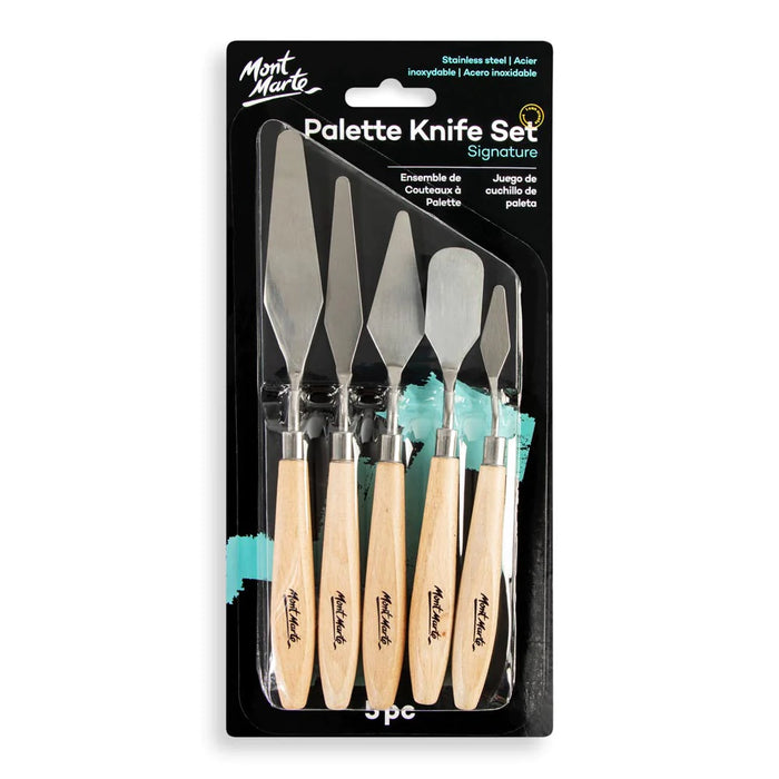 Mont Marte Palette Knife Set 5pc