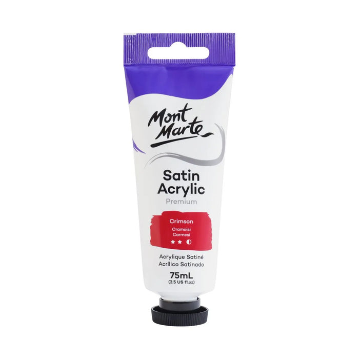 Mont Marte Satin Acrylic Paint 75ml