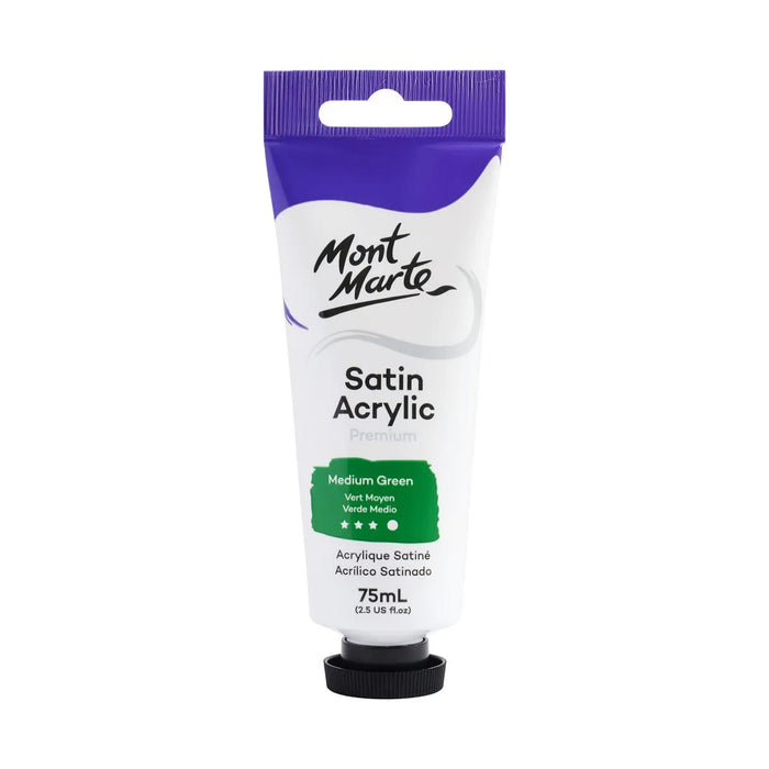 Mont Marte Satin Acrylic Paint 75ml