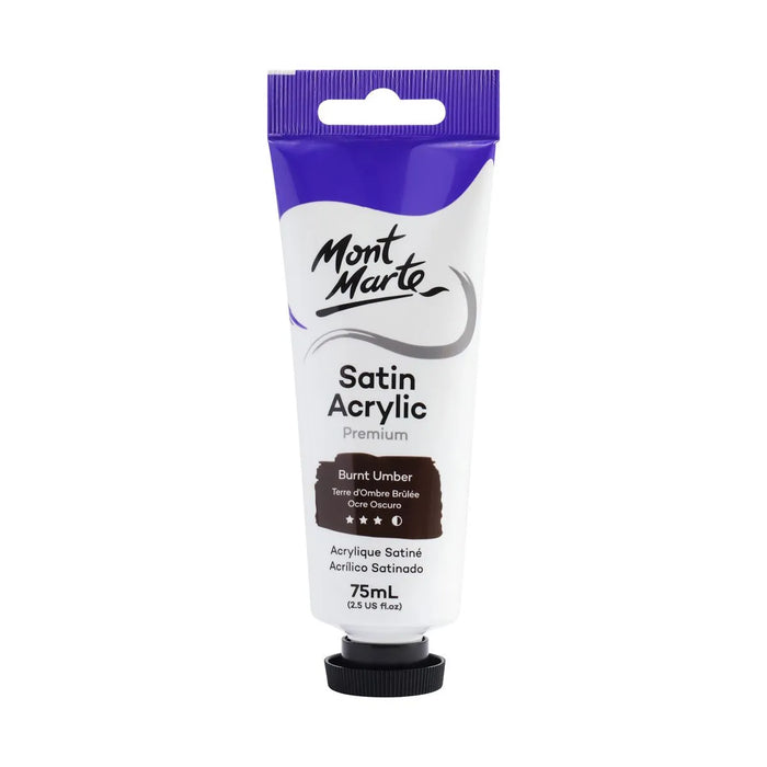 Mont Marte Satin Acrylic Paint 75ml