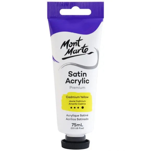 Mont Marte Satin Acrylic Paint 75ml