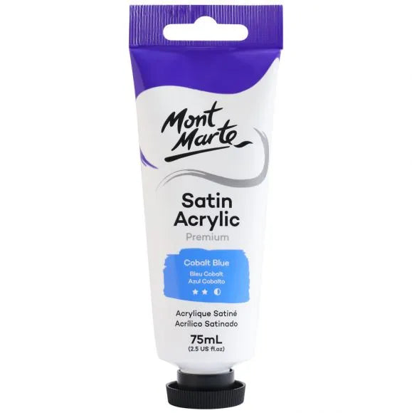 Mont Marte Satin Acrylic Paint 75ml