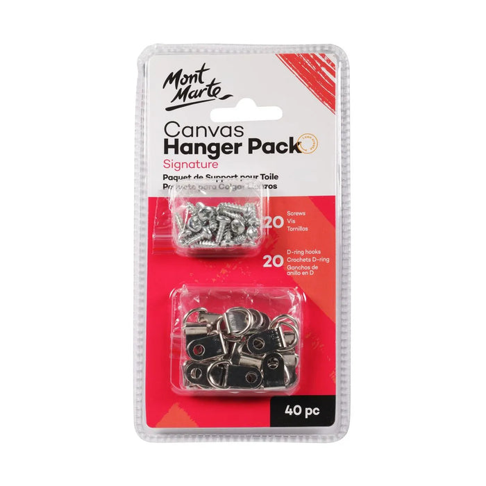 Mont Marte Canvas Hangers 20pk