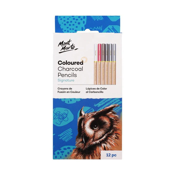 Mont Marte Colour Charcoal Pencils